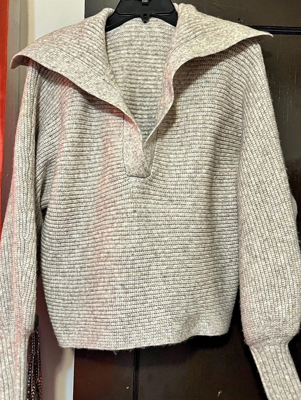 Gray Knit Sweater